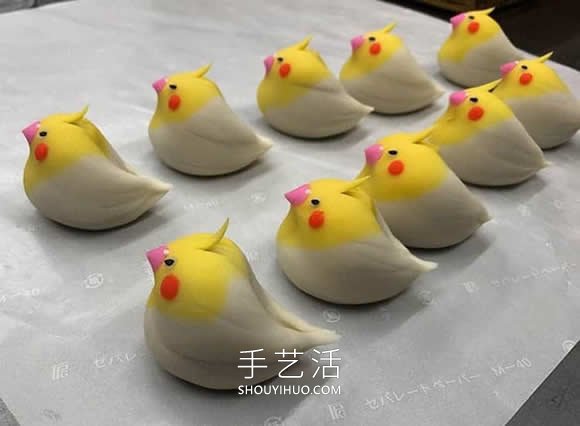 日本廚師制作充滿創(chuàng)意的甜點：小鳥“和果子” -  itrip.net.cn