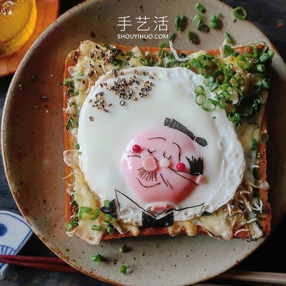日本媽媽將煎雞蛋做成可愛(ài)的飯菜便當(dāng) -  itrip.net.cn