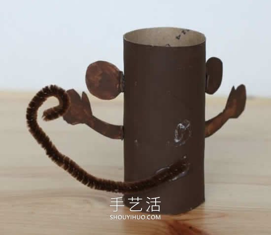 卷紙筒動(dòng)物手工制作圖片教程 -  itrip.net.cn