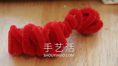 扭扭棒手工制作霸王龍的做法教程 -  itrip.net.cn