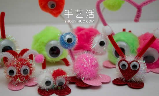 情人節(jié)愛蟲手工制作教程超簡單 -  itrip.net.cn