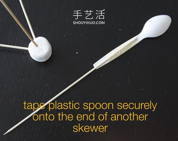 簡(jiǎn)易棉花糖彈射器手工制作教程 -  itrip.net.cn