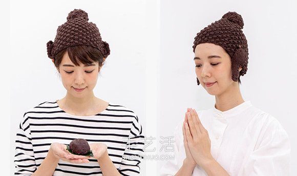 天冷時(shí)戴“佛頭毛線帽”！日本超人氣幽默配飾 -  itrip.net.cn