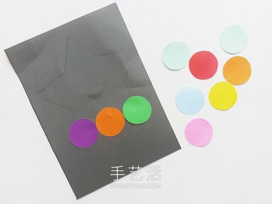卡紙手工制作圣誕星星和圣誕樹的做法 -  itrip.net.cn