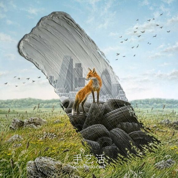 超現(xiàn)實(shí)異世界！藝術(shù)家筆下的神奇時光隧道- www..com