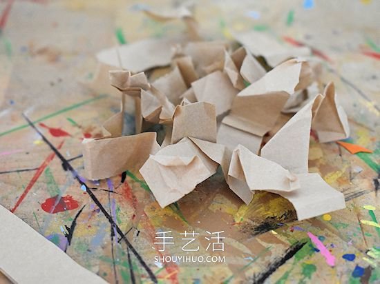 春天手工制作：鳥窩里的鳥媽媽和寶寶！ -  itrip.net.cn