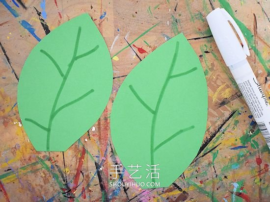 指紋毛毛蟲手工制作的教程超簡單 -  itrip.net.cn